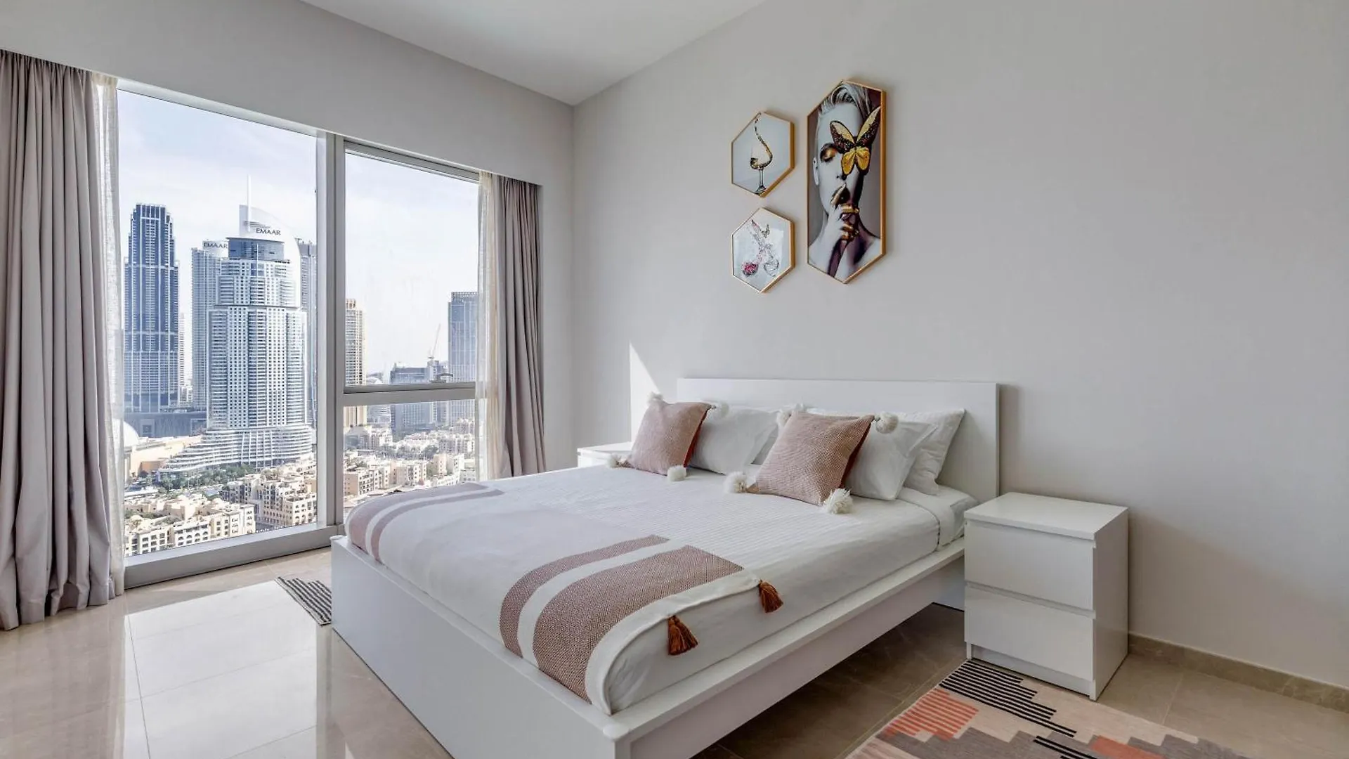 Knokey Burj Khalifa & Fountains View Luxury 2-Bedrooms Apartment Дубай ОАЭ
